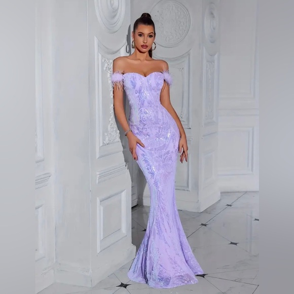 “Lilac Whisper” Gown